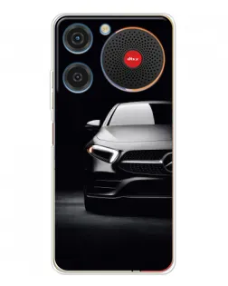 Чехол для ZTE Nubia Music с картинкой «Свет фар Mercedes»