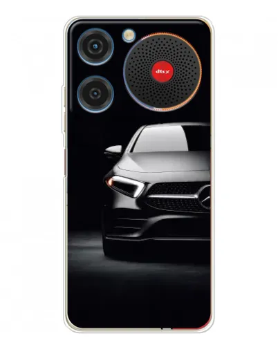 Чехол для ZTE Nubia Music с картинкой «Свет фар Mercedes»