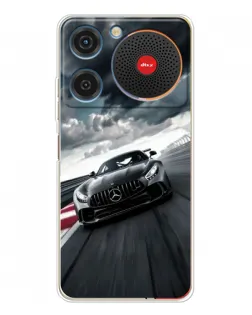 Чехол для ZTE Nubia Music с картинкой «Гоночный Mercedes AMG»