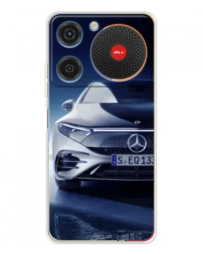 Чехол для ZTE Nubia Music с картинкой «Mercedes EQ — будущее»
