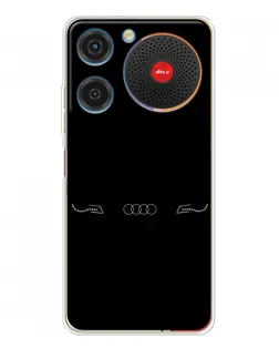 Чехол для ZTE Nubia Music с картинкой «Audi — световой подпись» Чехол для ZTE Nubia Music с картинкой «Audi — световой подпись»