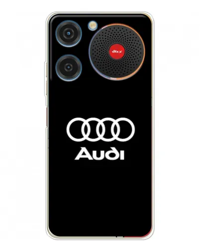 Чехол для ZTE Nubia Music с картинкой «Классическое лого Audi»