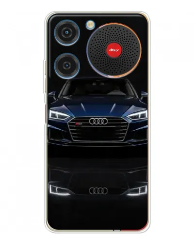 Чехол для ZTE Nubia Music с картинкой «Audi — ночное отражение»
