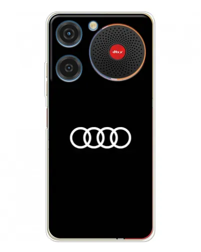 Чехол для ZTE Nubia Music с картинкой «Audi White Logo»