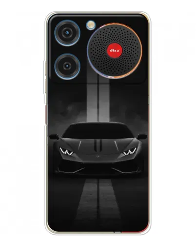 Чехол для ZTE Nubia Music с картинкой «Lamborghini симметрия дорог»