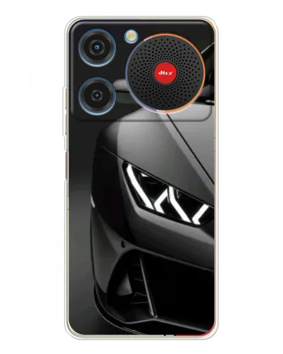 Чехол для ZTE Nubia Music с картинкой «Lamborghini фары детализация»