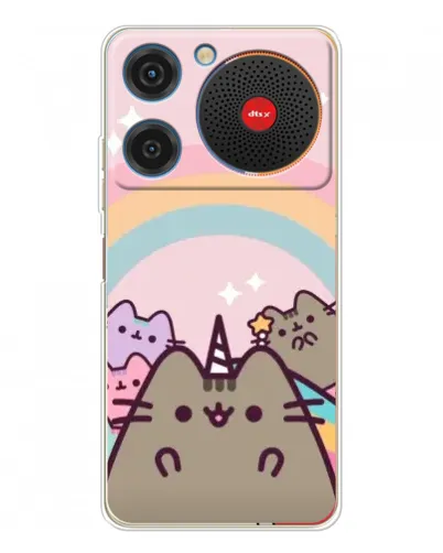 Чехол для ZTE Nubia Music с картинкой «Единорог Pusheen» Чехол для ZTE Nubia Music с картинкой «Единорог Pusheen»