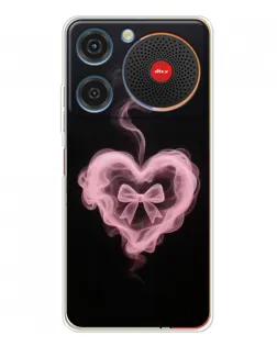 Чехол для ZTE Nubia Music с картинкой «Дымчатое сердце» Чехол для ZTE Nubia Music с картинкой «Дымчатое сердце»