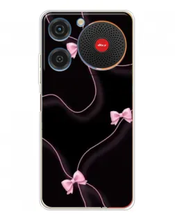 Чехол для ZTE Nubia Music с картинкой «Розовые ленты»