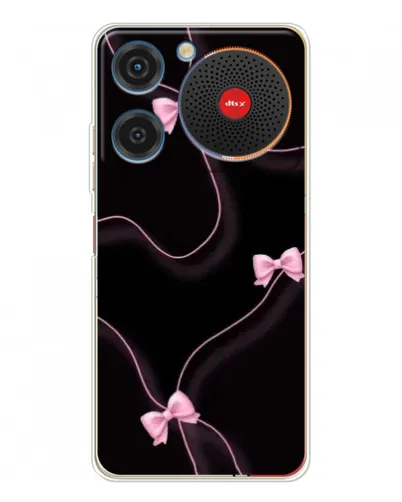 Чехол для ZTE Nubia Music с картинкой «Розовые ленты» Чехол для ZTE Nubia Music с картинкой «Розовые ленты»