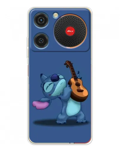 Чехол для ZTE Nubia Music с картинкой «Стич с укулеле»