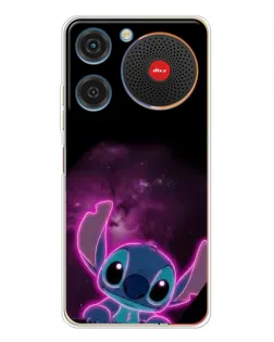 Чехол для ZTE Nubia Music с картинкой «Неоновый Stitch»