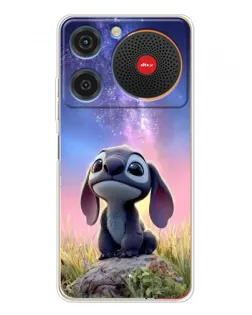 Чехол для ZTE Nubia Music с картинкой «Стич на рассвете»
