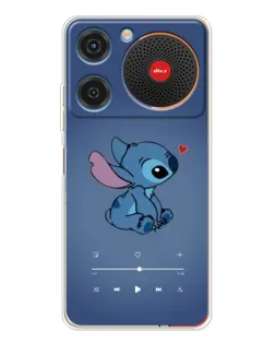 Чехол для ZTE Nubia Music с картинкой «Музыкальный Stitch»