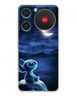 Чехол для ZTE Nubia Music с картинкой «Лунная ночь Стича»