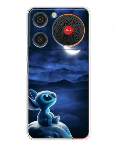 Чехол для ZTE Nubia Music с картинкой «Лунная ночь Стича»