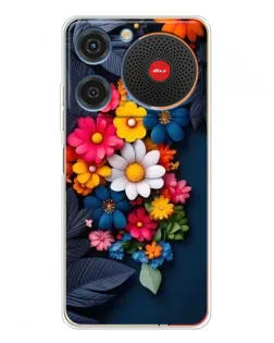 Чехол для ZTE Nubia Music с картинкой «Цветочная феерия»