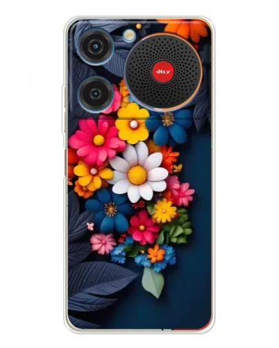 Чехол для ZTE Nubia Music с картинкой «Цветочная феерия»