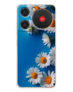 Чехол для ZTE Nubia Music с картинкой «Белоснежные маргаритки»