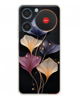 Чехол для ZTE Nubia Music с картинкой «Лиловые цветы грации»