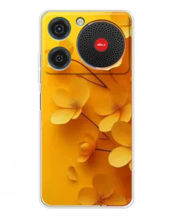 Чехол для ZTE Nubia Music с картинкой «Золотые лепестки»