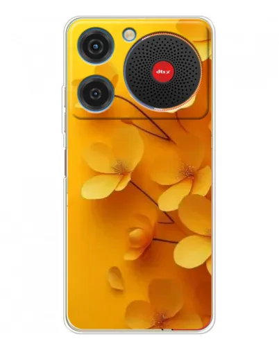 Чехол для ZTE Nubia Music с картинкой «Золотые лепестки»