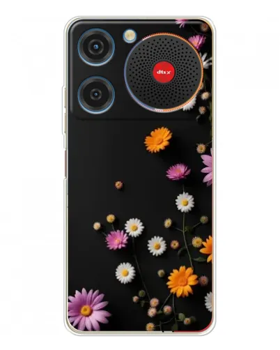 Чехол для ZTE Nubia Music с картинкой «Цветочная композиция»