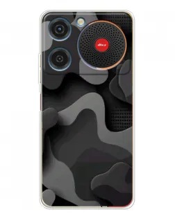 Чехол для ZTE Nubia Music с картинкой «Темный абстрактный камуфляж» Чехол для ZTE Nubia Music с картинкой «Темный абстрактный камуфляж»