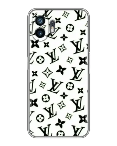 Чехол для ZTE Nubia Neo 2 5G с картинкой «Монохромный хаос LV»