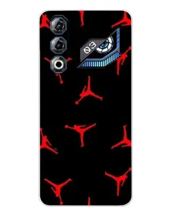 Чохол для ZTE Nubia Neo 3 GT з картинкою «Jordan Red Pattern»
