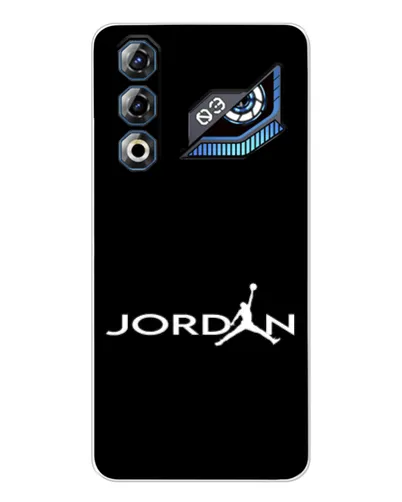 Чехол для ZTE Nubia Neo 3 GT с картинкой «Jordan White Logo»