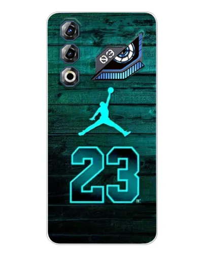 Чехол для ZTE Nubia Neo 3 GT с картинкой «Jordan Cyan 23»