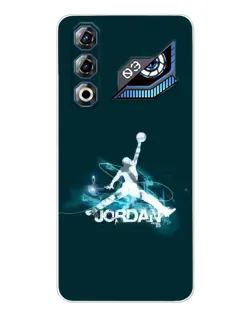 Чехол для ZTE Nubia Neo 3 GT с картинкой «Jordan Blue Fire»