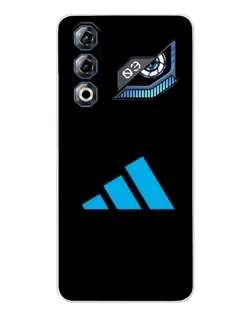 Чехол для ZTE Nubia Neo 3 GT с картинкой «Adidas Cyan Logo»