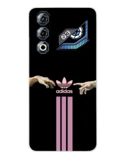 Чехол для ZTE Nubia Neo 3 GT с картинкой «Adidas Hands»