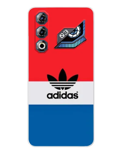 Чехол для ZTE Nubia Neo 3 GT с картинкой «Ретро блоки Adidas»