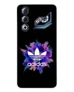 Чехол для ZTE Nubia Neo 3 GT с картинкой «Взрыв красок Adidas»