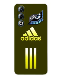 Чехол для ZTE Nubia Neo 3 GT с картинкой «Оливковый градиент Adidas»