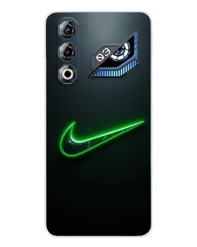Чехол для ZTE Nubia Neo 3 GT с картинкой «Неоновый контур Nike»