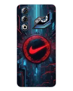 Чехол для ZTE Nubia Neo 3 GT с картинкой «Техногенный стиль Nike»