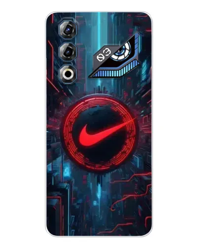 Чехол для ZTE Nubia Neo 3 GT с картинкой «Техногенный стиль Nike»