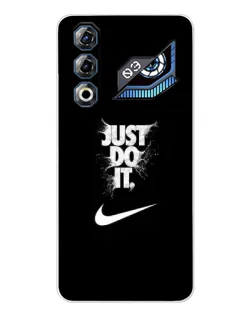 Чехол для ZTE Nubia Neo 3 GT с картинкой «Текстовый принт Nike»