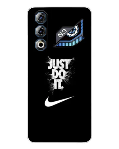 Чехол для ZTE Nubia Neo 3 GT с картинкой «Текстовый принт Nike»