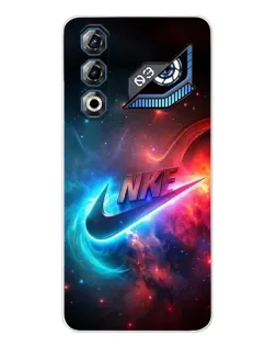 Чехол для ZTE Nubia Neo 3 GT с картинкой «Огненный логотип Nike»