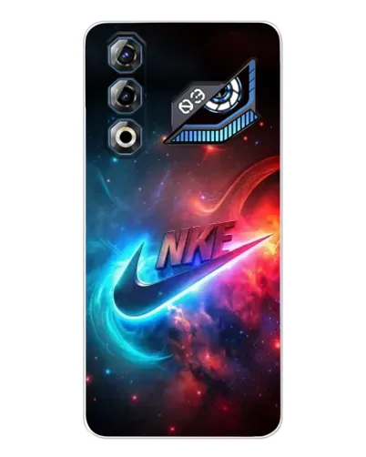 Чехол для ZTE Nubia Neo 3 GT с картинкой «Огненный логотип Nike»
