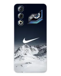 Чехол для ZTE Nubia Neo 3 GT с картинкой «Nike — зимние горы»