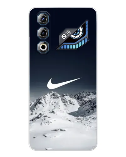 Чехол для ZTE Nubia Neo 3 GT с картинкой «Nike — зимние горы»