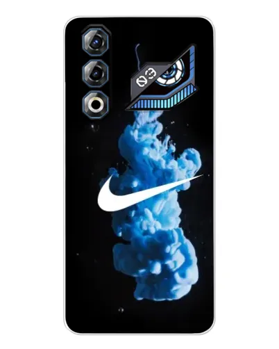 Чехол для ZTE Nubia Neo 3 GT с картинкой «Nike и синий дым»