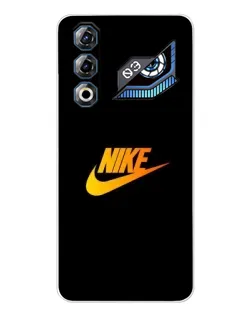 Чехол для ZTE Nubia Neo 3 GT с картинкой «Золотой логотип Nike»