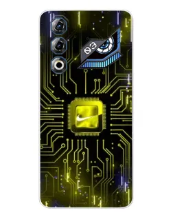 Чехол для ZTE Nubia Neo 3 GT с картинкой «Nike — золотая искра»